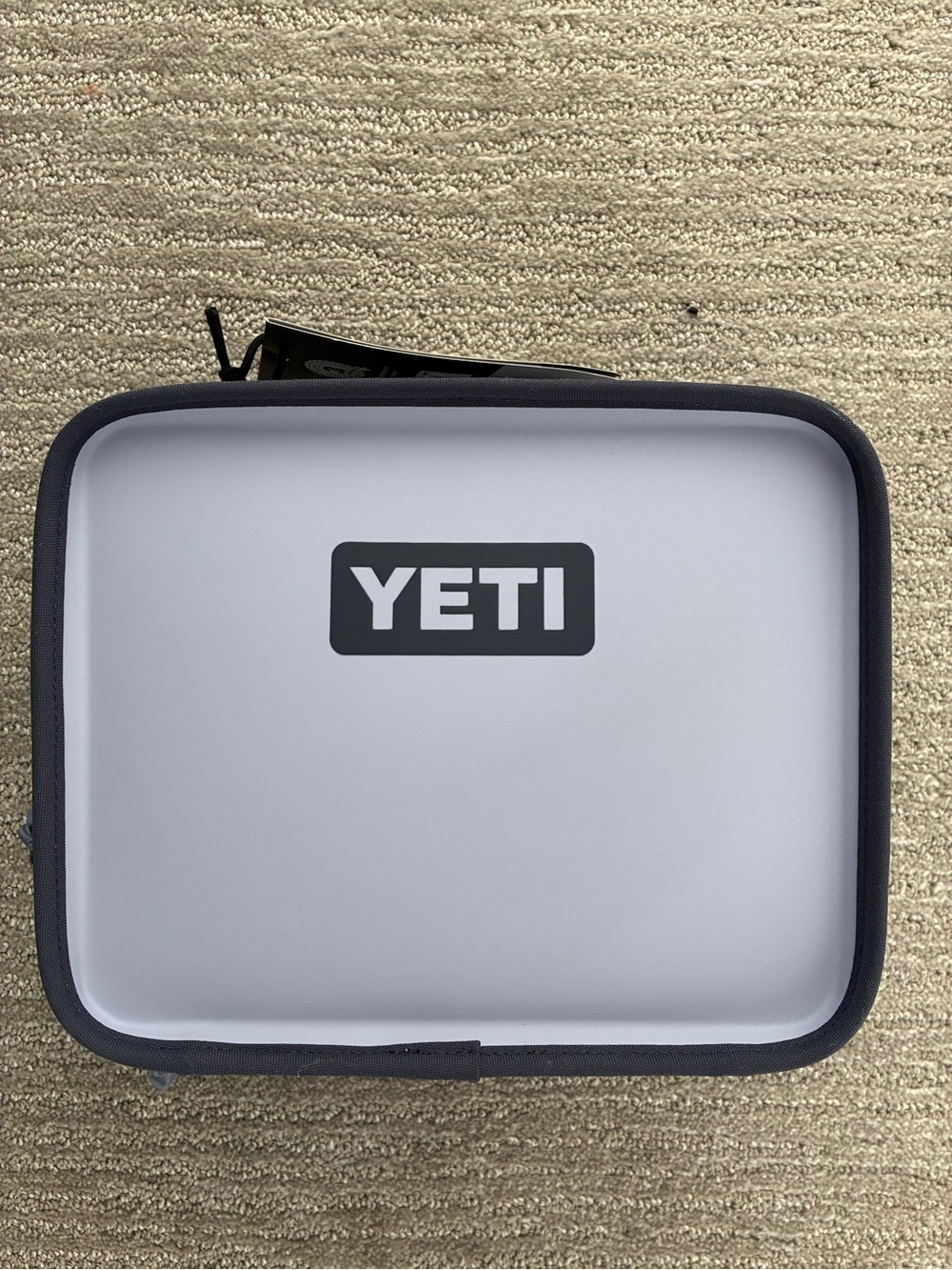 Yeti Light Gray and Black Hard Shell Camera Case